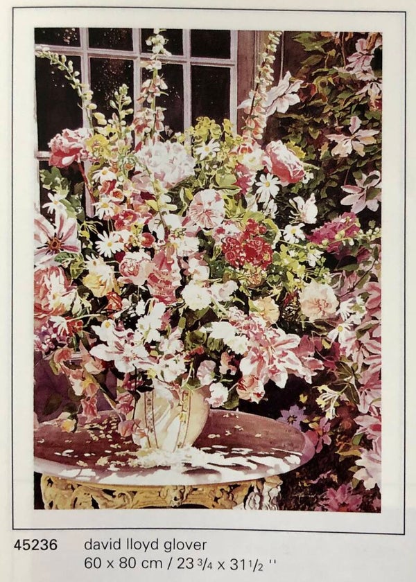 Verkerke David Lloyd Glover	From an English country garden 80 x 60 cm Poster 90er Jahre Art