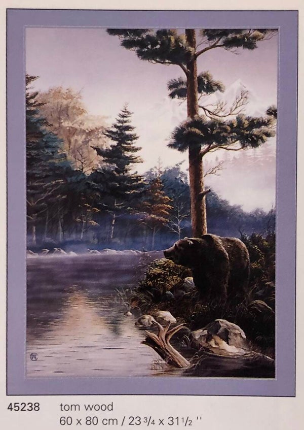 Verkerke Tom Wood	Grizzly 80 x 60 cm Poster 90er Jahre Art