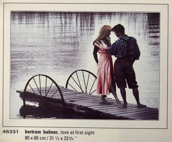 Verkerke Bertram Bahner	Love at first sight 80 x 60 cm Poster 90er Jahre Art