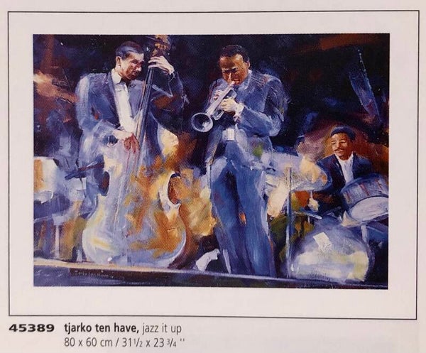 Verkerke Tjarko Ten Have	Jazz it up 80 x 60 cm Poster 90er Jahre Art