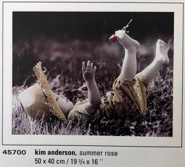 Verkerke Kim Anderson	Summer Rose 50 x 40 cm Poster 90er Jahre Art