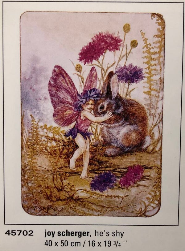 Verkerke Joy Scherger	He´s shy 50 x 40 cm Poster 90er Jahre Art
