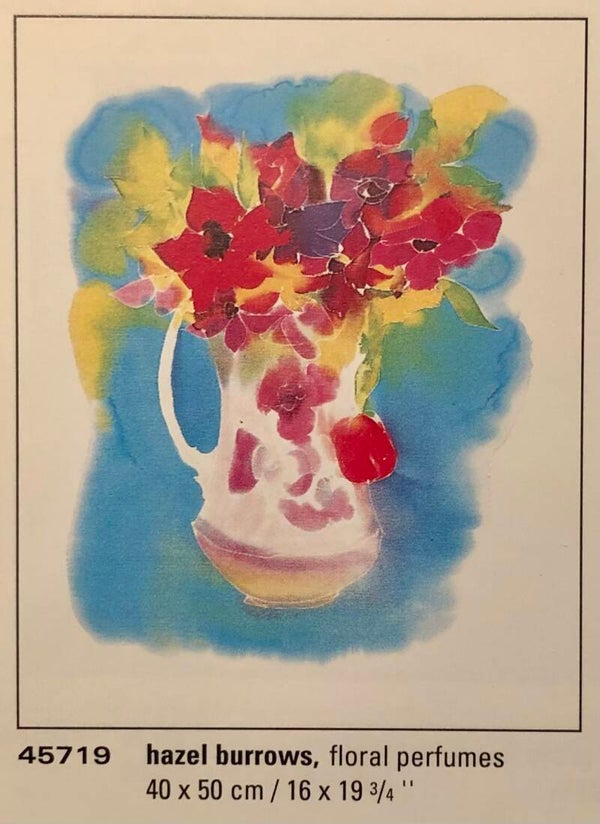 Verkerke Hazel Burrows	Floral perfumes 50 x 40 cm Poster 90er Jahre Art