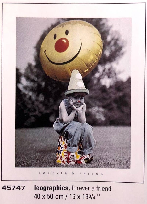 Verkerke Midi Poster David Ward	Forever a  friend 40 cm x 50 cm Poster Weihnachtsgeschenk vintage