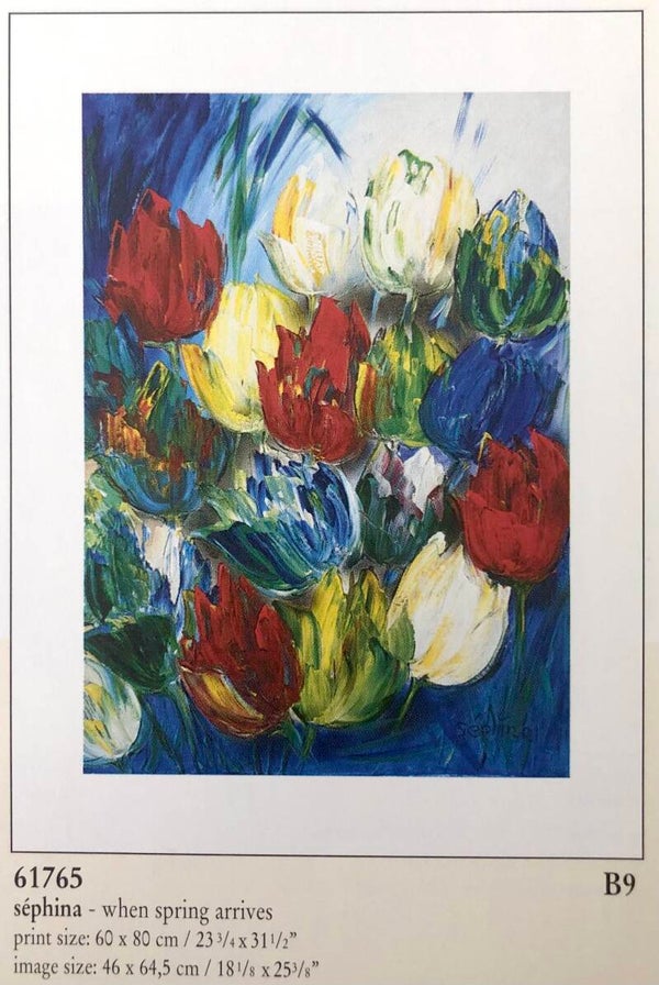 Verkerke Josephina Kersten	Spring arrives 50 x 40 cm Poster 90er Jahre Art