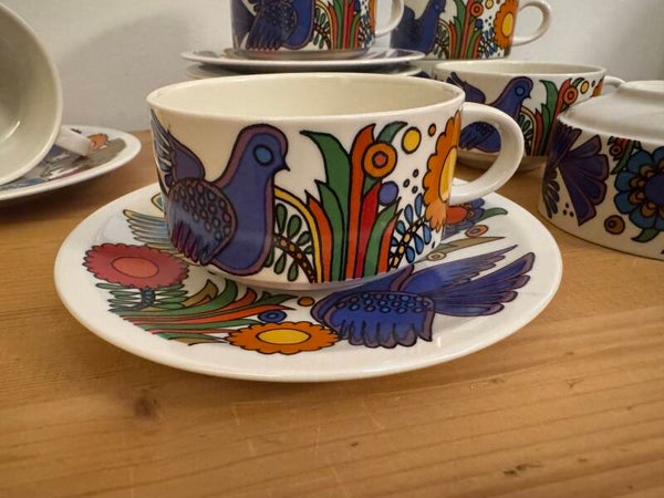 Kaffeetasse Tasse Villeroy & Boch Acapulco 1 Stück mit 1 Untertasse