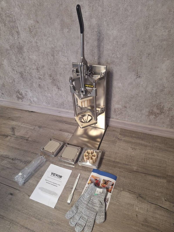 VEVOR Kartoffel/Gemüseschneider Pommes Gemüse Obst Gastro*NEU