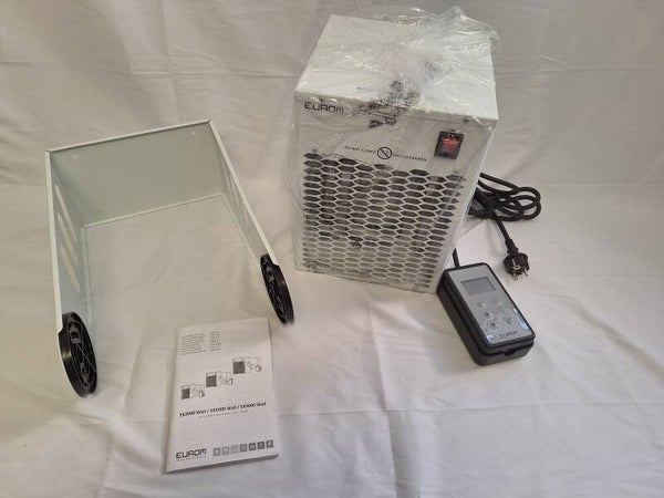 Eurom EK3000 Wall Elektr Heizung Thermostat inkl. Kaltluft *Neu