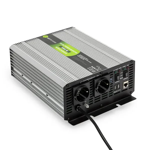 Wattstunde 1000W/2000W NVS Sinus Spannungswandler Kombigerät WS12/1000NVS*Neu