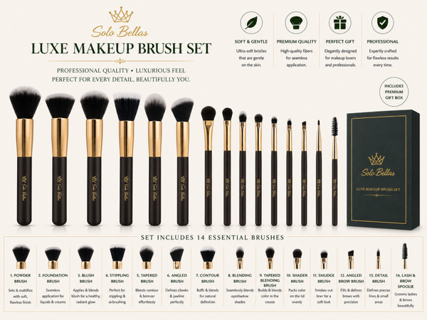 Luxe Queen Brushes