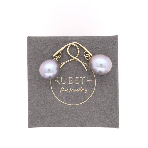 Verkocht Zoetwater parel oorbellen