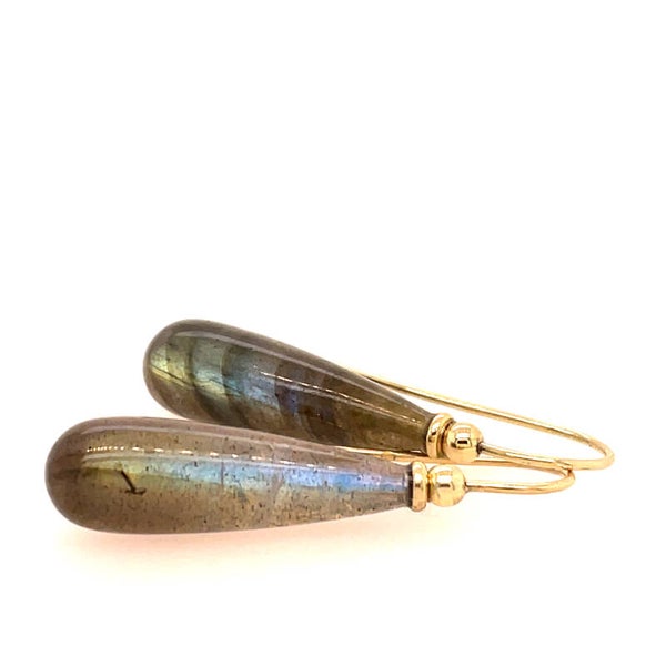 Oorbellen labradoriet