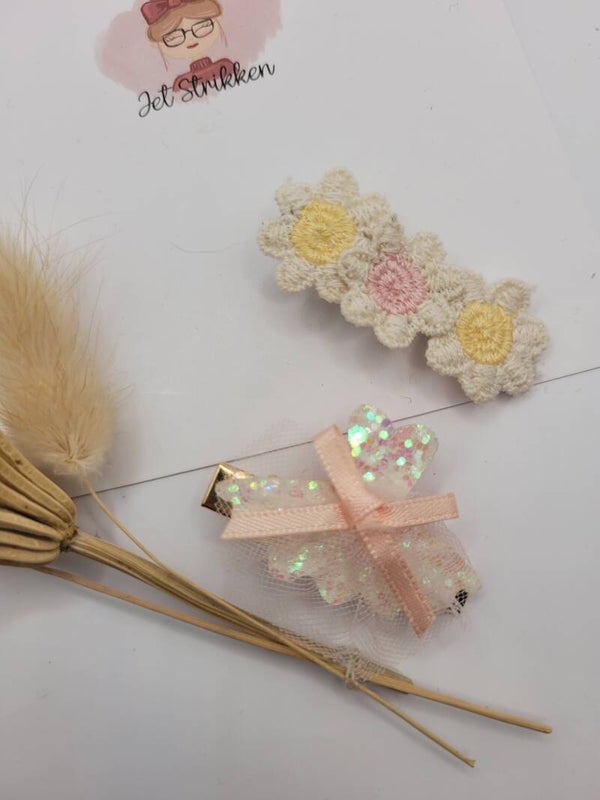 Haarspeld ballerina / bloemen