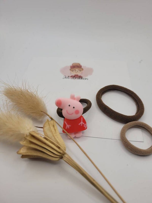 Haarelastiek - weetje wat handig is? Je krijgt er 2 elastiekjes bij in verschillende maten. Zo past het elastiekje altijd