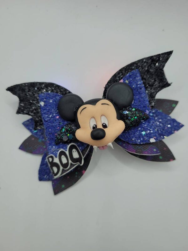 Fimo haarstrik met lampjes