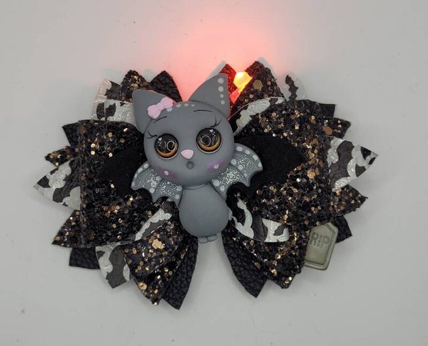 Fimo haarstrik met lampjes