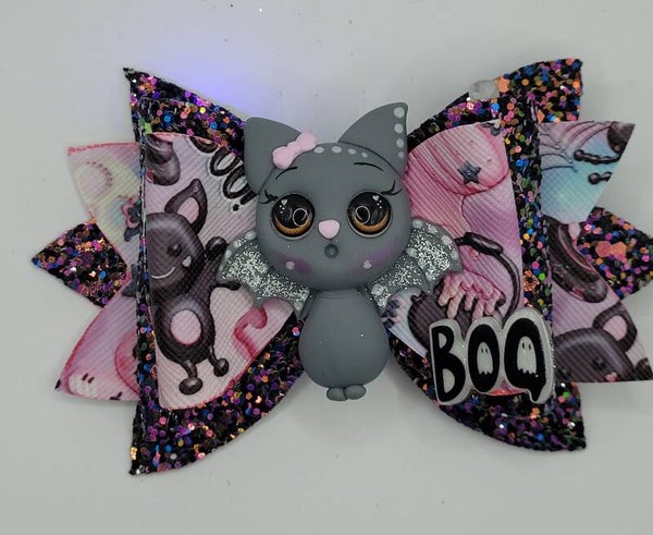 Fimo haarstrik met lampjes