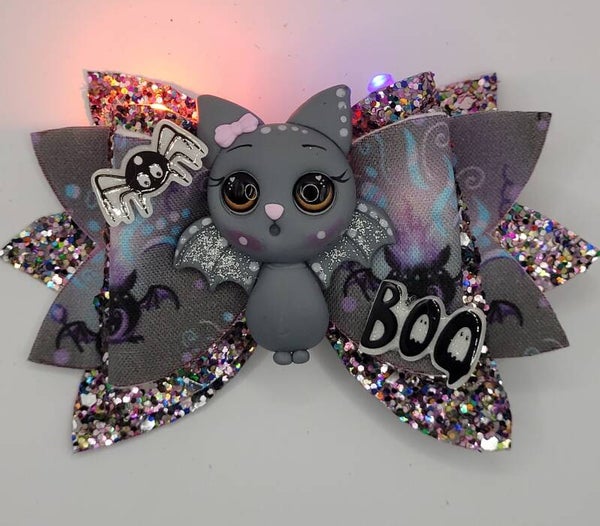 Fimo haarstrik met lampjes