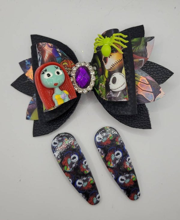 Haarstrik met lampjes en 2 haarclipjes