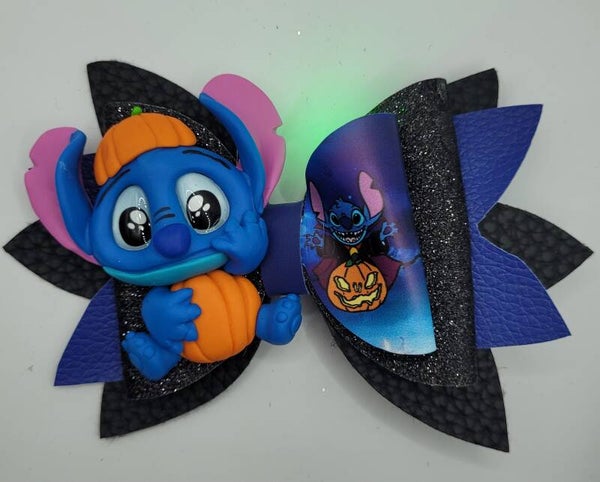 Fimo haarstrik met lampjes