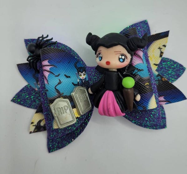 Fimo haarstrik met lampjes