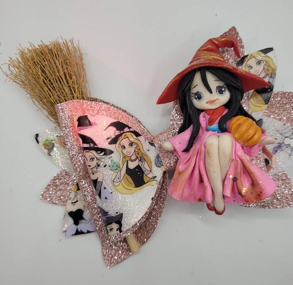 Fimo haarstrik met lampjes