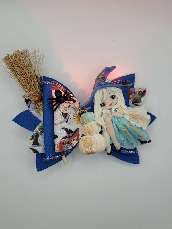 Fimo haarstrik met lampjes