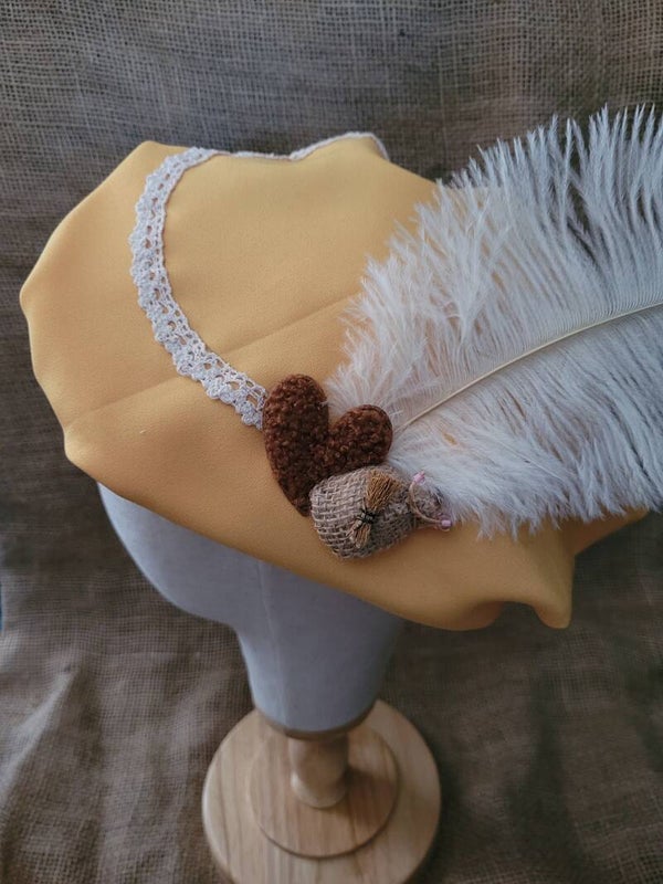 Pietenmuts - met knoopsgat elastiek, dus opmaat te verstellen