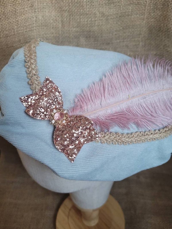 Pietenmuts - met knoopsgat elastiek, dus opmaat te verstellen