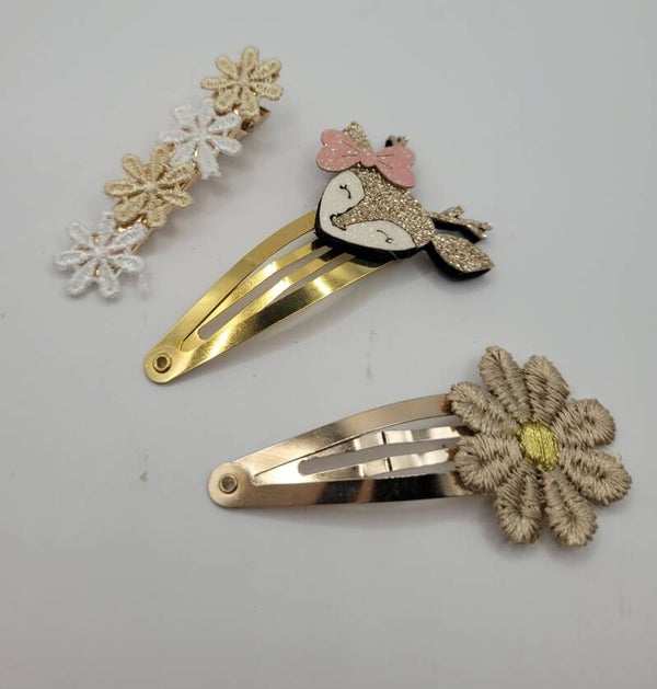 5cm klikklakspeldjes / alligatorclip