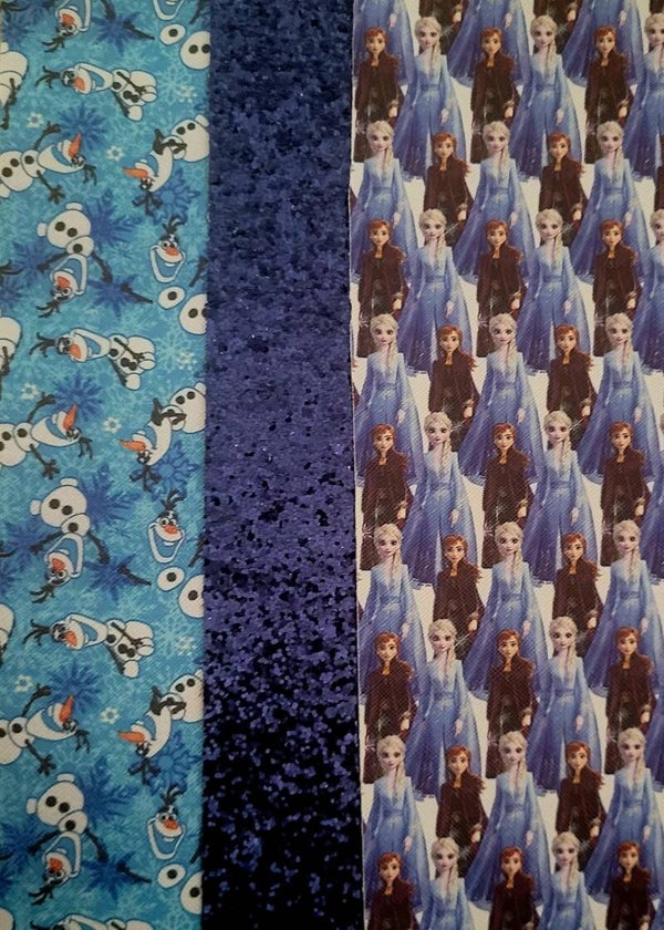 Voordeelset 3 vellen ( 1 glitter)