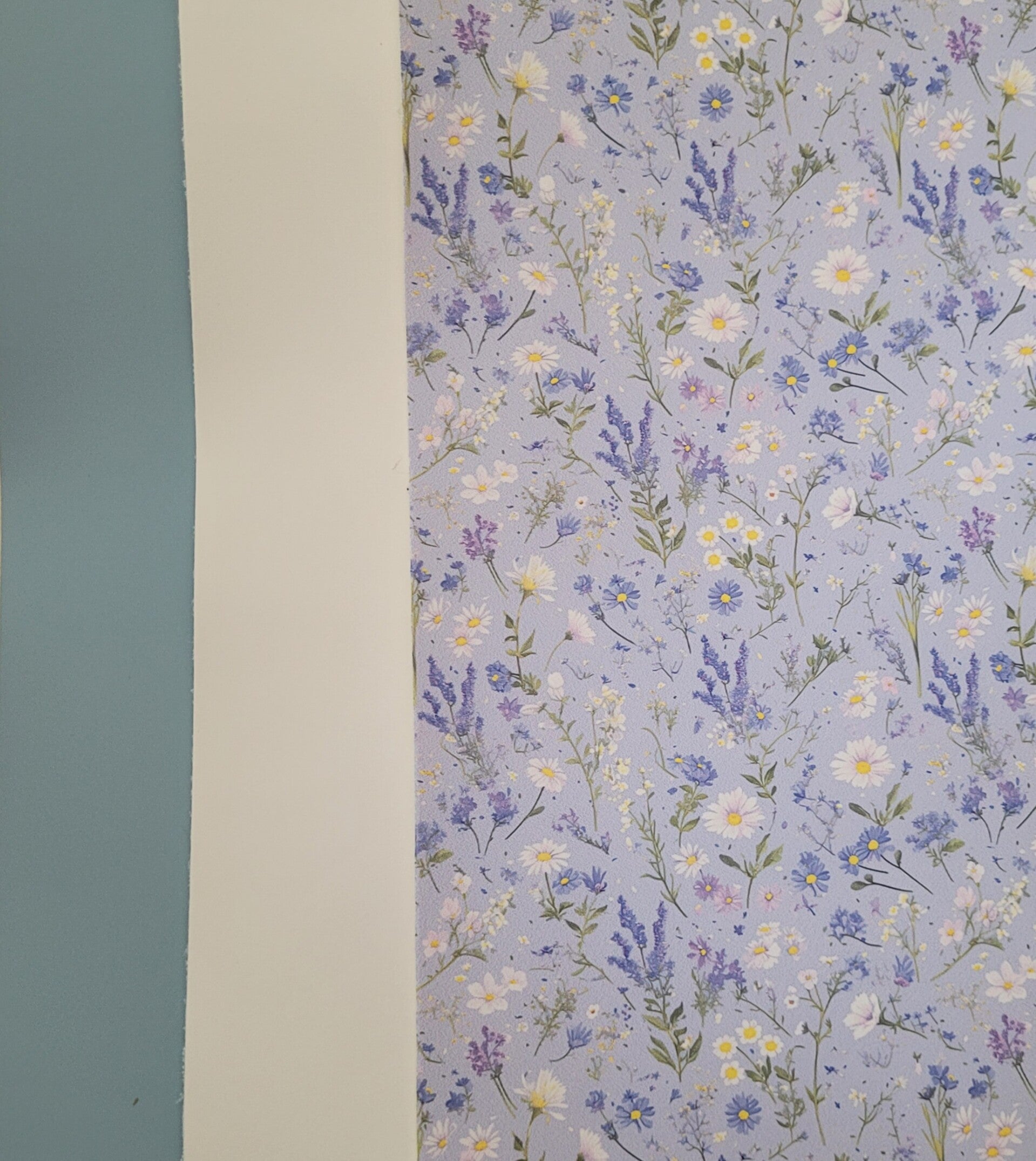 Voordeelset leer bloemen