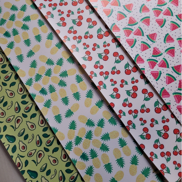 4 vellen mooi glad leer