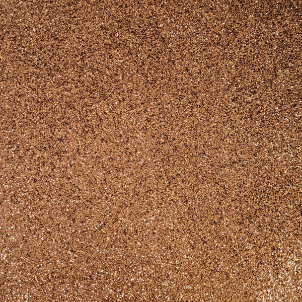 Fijn glitter leer - bruin