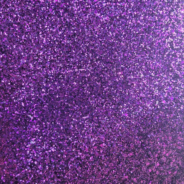 Glitter leer - paars