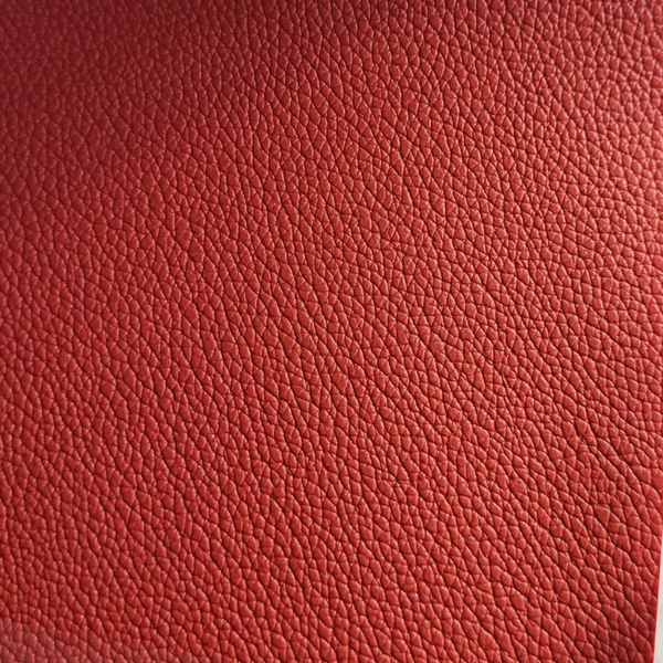 Leer donker rood