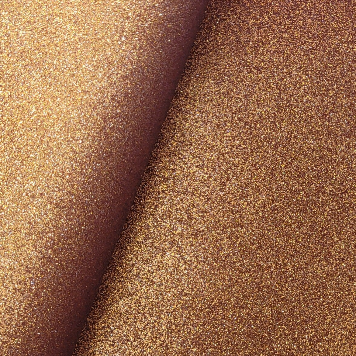 Fijne glitter - licht bruin