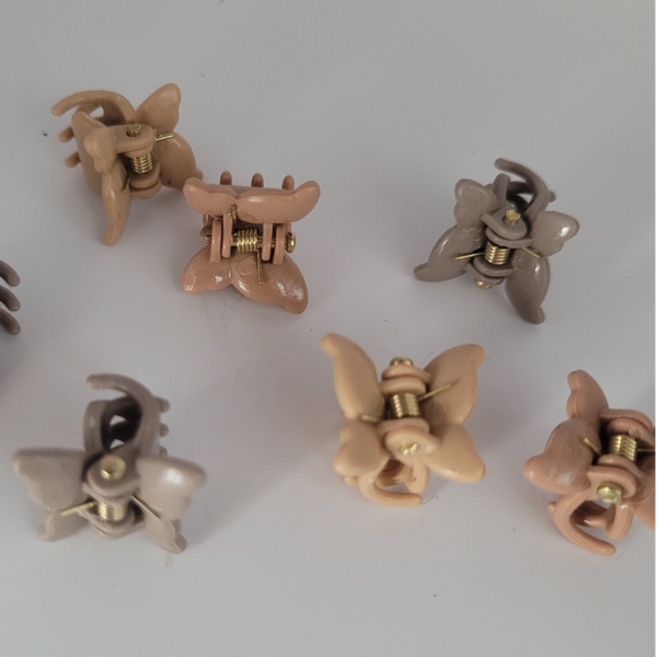 Haarklem 10 stuks vlinder