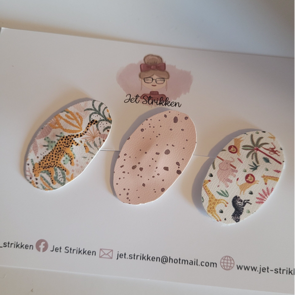 Voordeelsetje 3cm klikklakspeldje of alligatorclip