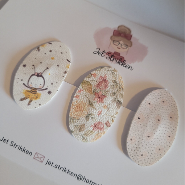 Voordeelsetje 3cm alligatorclip of klikklakspeldjes