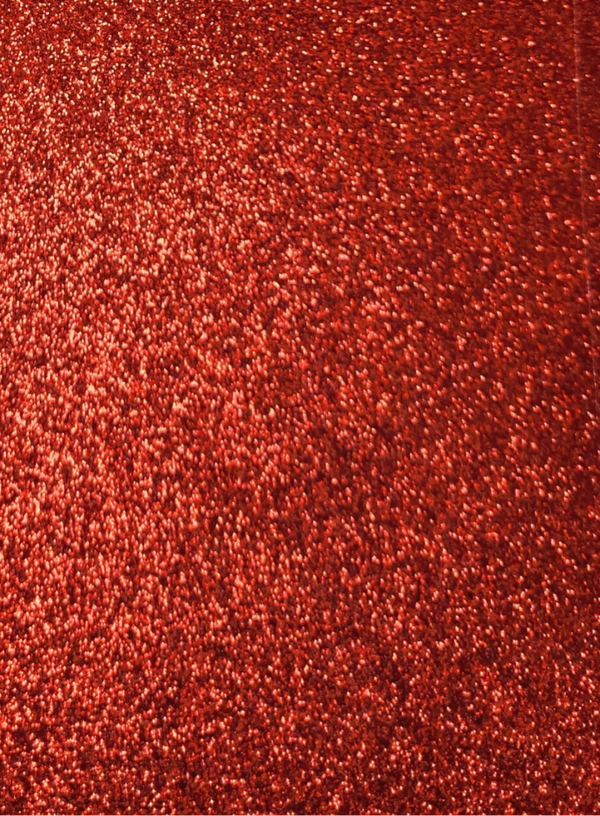 Fijne glitter rood