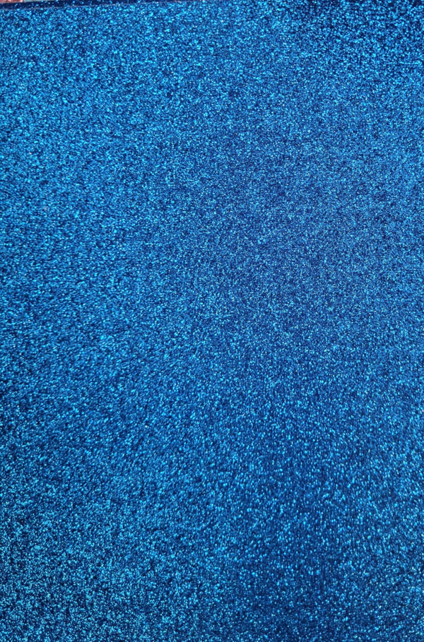 Fijne glitter -  blauw