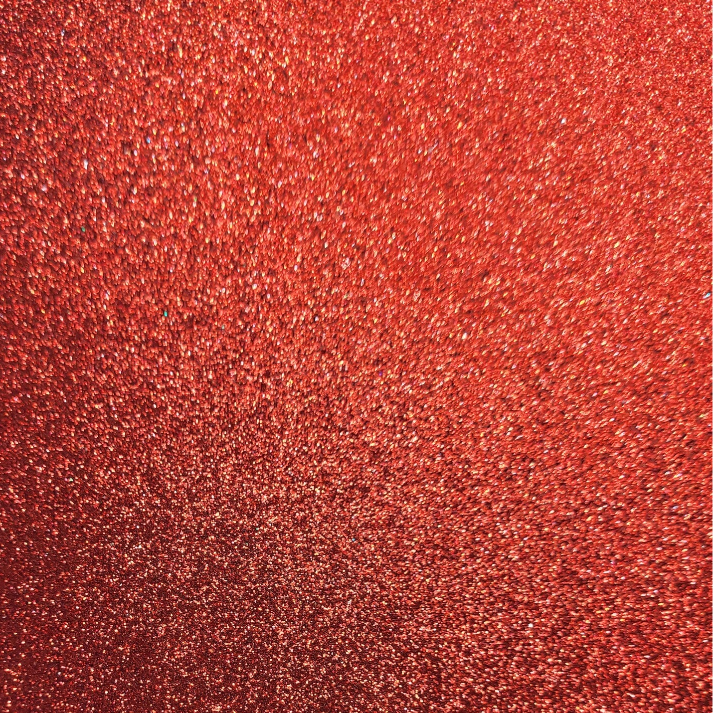 Fijn glitter leer rood