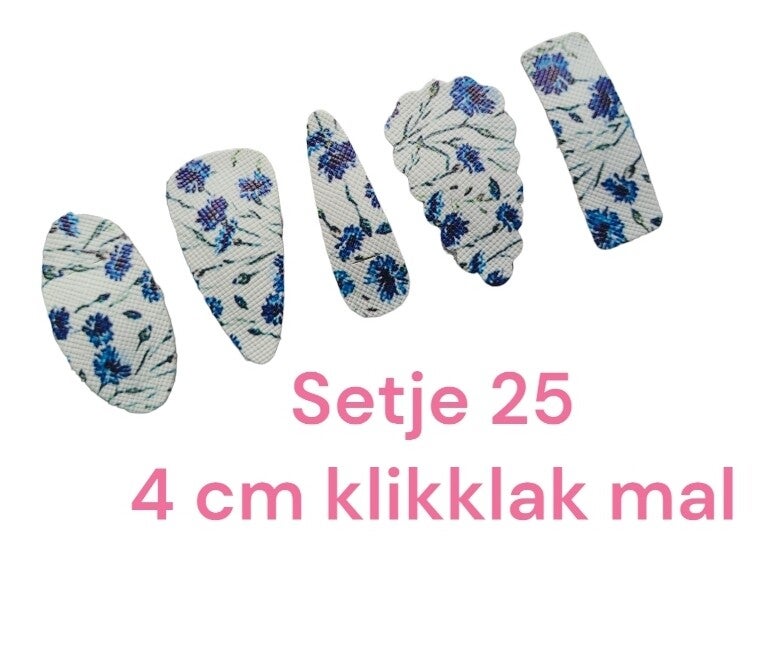 Mal 25 - 4cm mallen