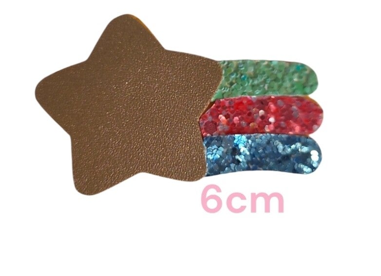 Ster 6cm + alligatorclip