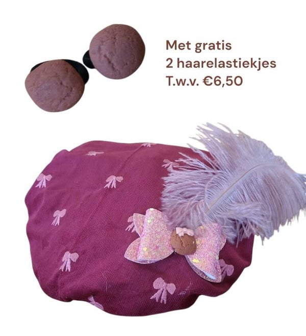 Pietenmuts - met knoopsgat elastiek, dus opmaat te verstellen