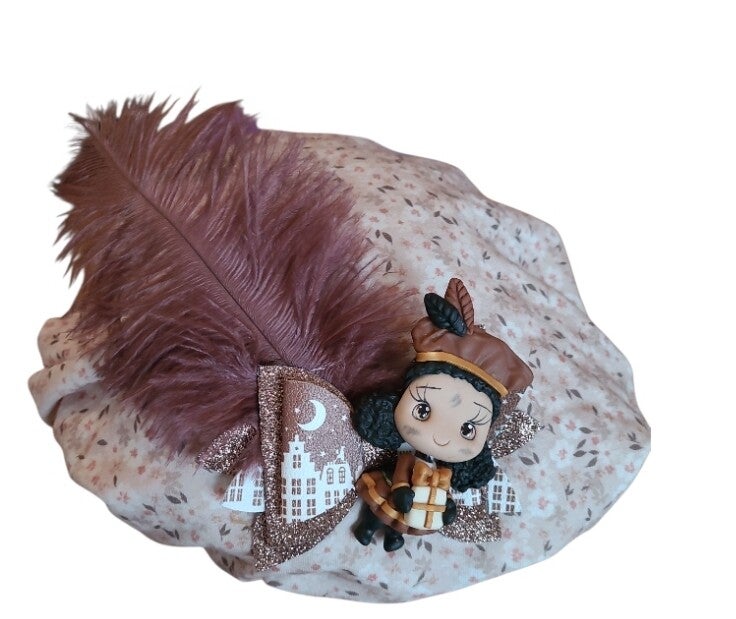 Pietenmuts - met knoopsgat elastiek, dus opmaat te verstellen