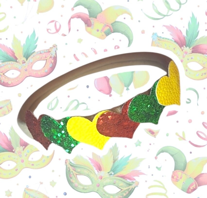 Carnaval - nylon haarbandje