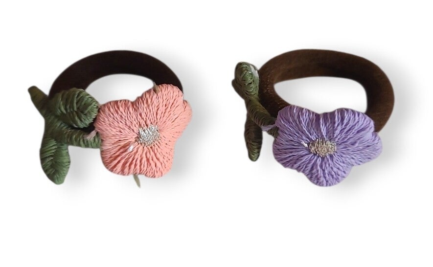 Haarelastiek - 2 stuks ( maat klein)