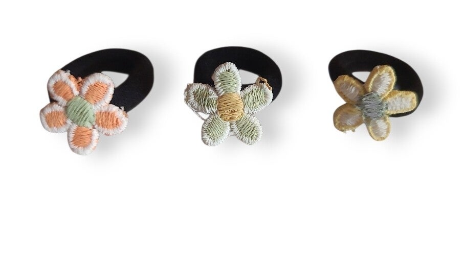 Haarelastiek - 3 stuks ( maat klein)